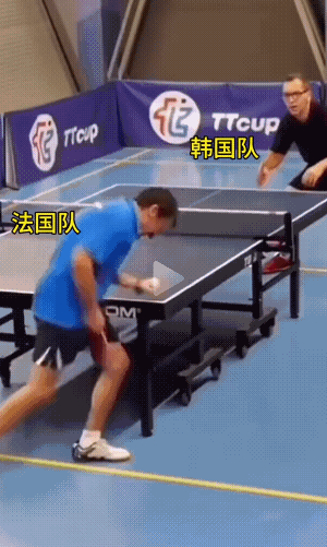 法国队力克英格兰队，许昕惊艳四座